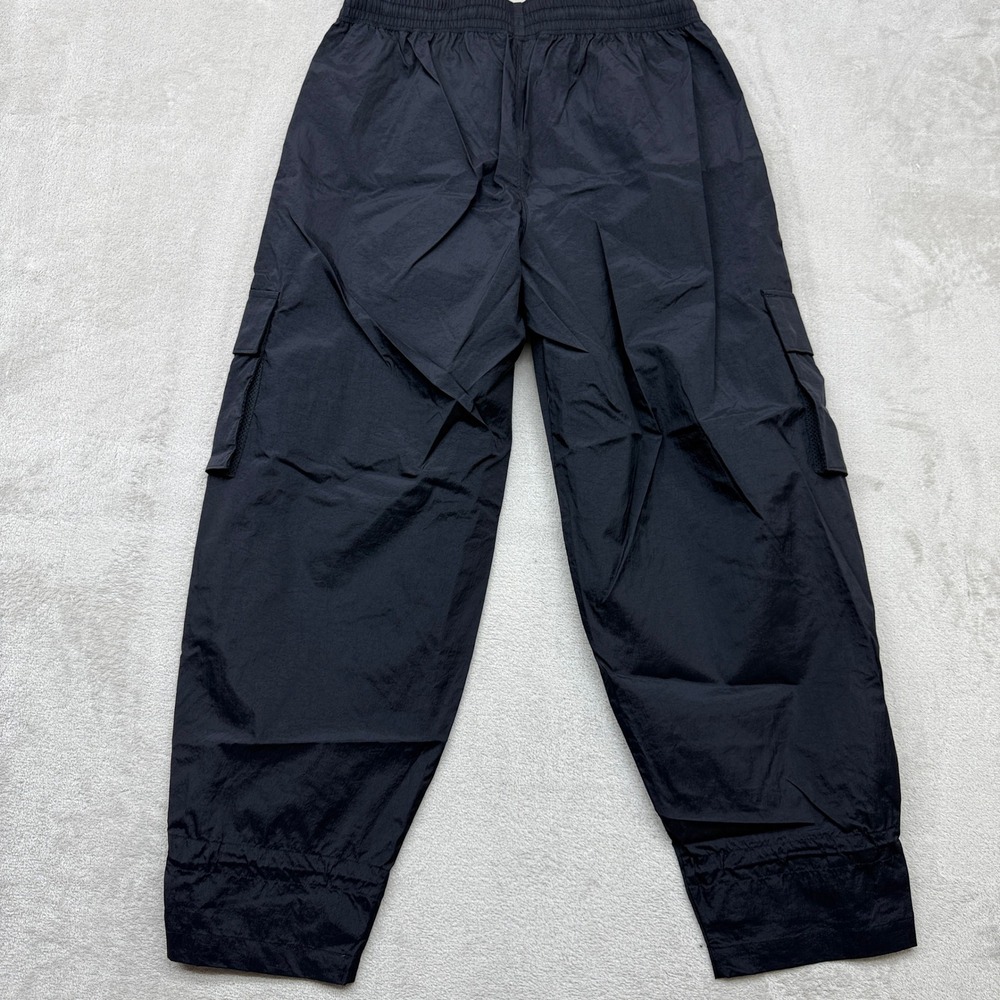 Under Armour Pants Women's Small Cargo Black Nylon Bungee Hem Active Streetwear - Picture 6 of 11
